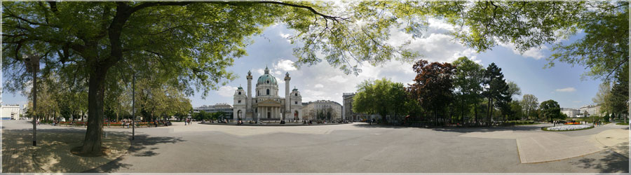 Place Karlsplatz Vienne Place Karlsplatz Vienne www.360x180.fr Selme Matthieu