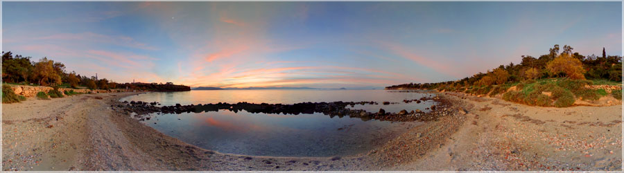 Coucher de Soleil sur île Aegina Coucher de Soleil sur Aegina www.360x180.fr Selme Matthieu
