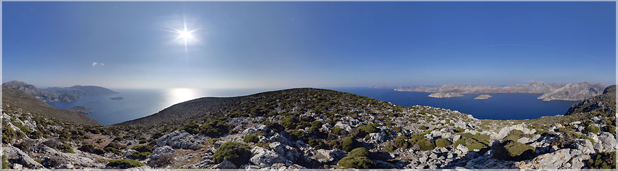 Sommet Rachi sur l'le de Telendos Sommet Rachi sur l'le de Telendos www.360x180.fr Selme Matthieu