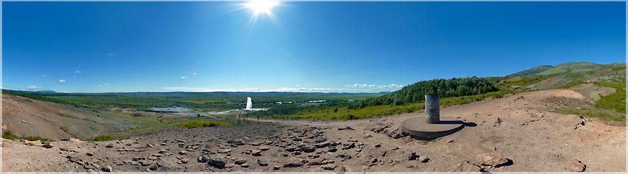 Vue en hauteur  Blesi de Geysir Vue en hauteur  Blesi de Geysir www.360x180.fr Selme Matthieu