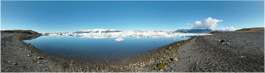 Jokulsarlon : vue gnrale du lac Jokulsarlon : vue gnrale du lac www.360x180.fr Selme Matthieu