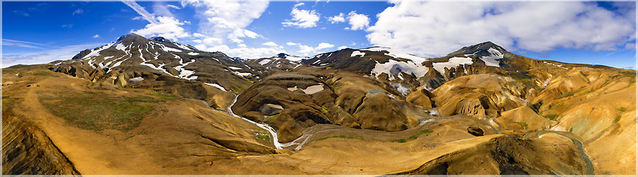 Kerlingarfjoll : magnifique vue arienne par beau temps Commentaire en cours de rdaction ! www.360x180.fr Selme Matthieu