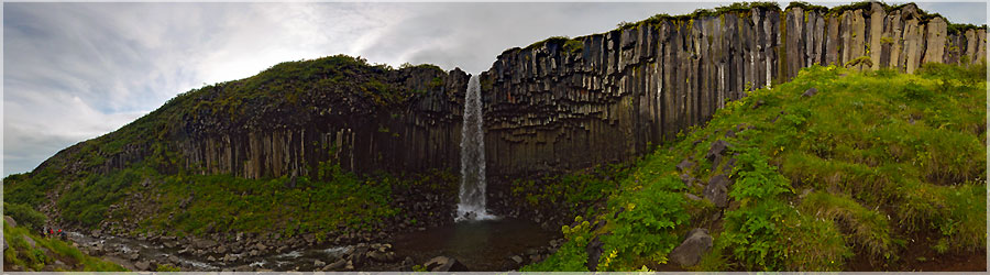 Cascade de Svartifoss  Skaftafell Cascade de Svartifoss  Skaftafell www.360x180.fr Selme Matthieu