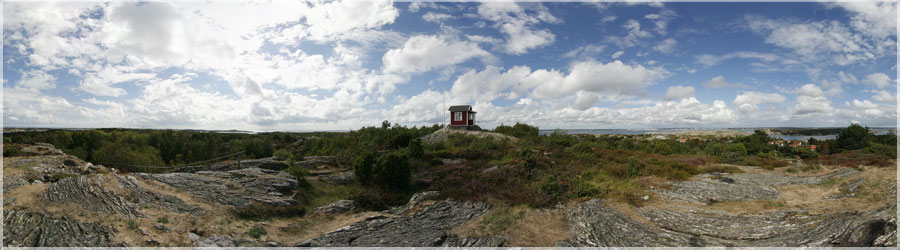 Sommet de l'ile de Brnn, Gteborg Cette le fait partie des les principales de l'archipel sud de Gteborg. www.360x180.fr Selme Matthieu