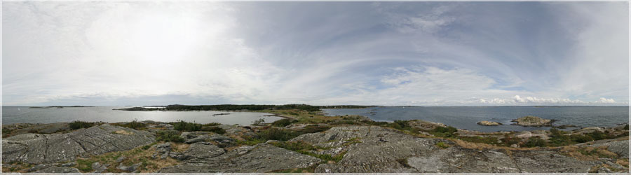 Baie de l'ile de Vrångö, Göteborg Magnifique vue sur l'océan. www.360x180.fr Selme Matthieu