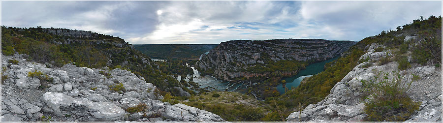 Skradinski - Panomorphing : Roski Slap sous les nuages 1/2 Commentaire en cours de rdaction ! www.360x180.fr Selme Matthieu