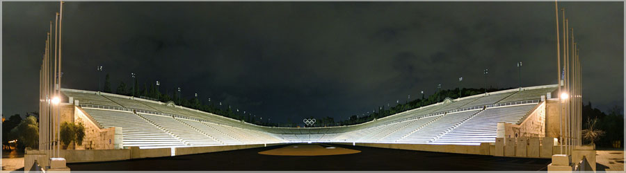 Stade Olympique Le Stade olympique d'Athènes a été construit en 1982, puis a été complètement rénové pour accueillir les Jeux olympiques d'été de 2004. Il porte le nom de Spyridon Loûis, vainqueur du premier marathon olympique de l'ère moderne. Il a une capacité de 69 618 places assises. www.360x180.fr Selme Matthieu